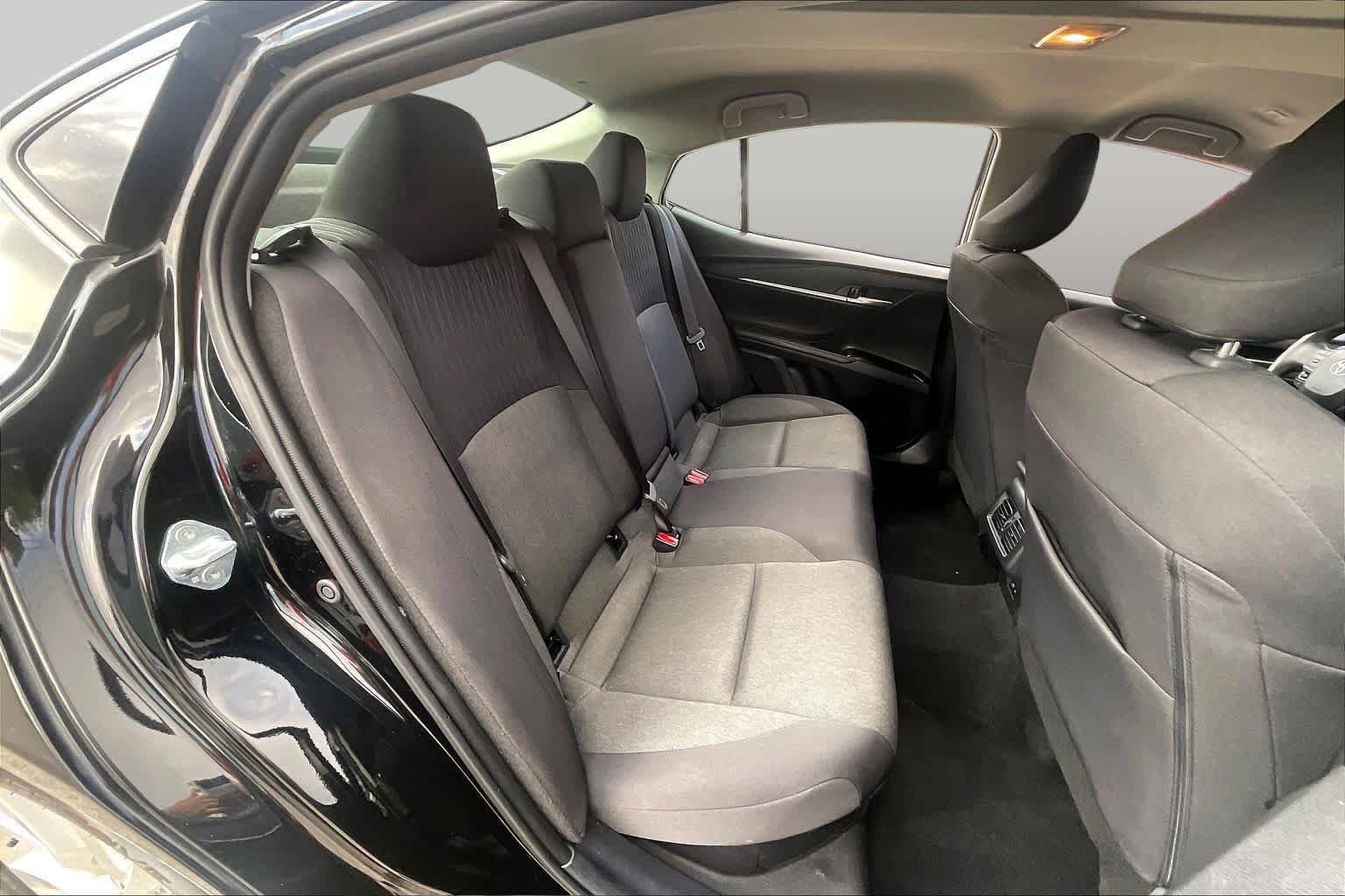 Used 2025 Midnight Black Metallic Toyota LE image 19