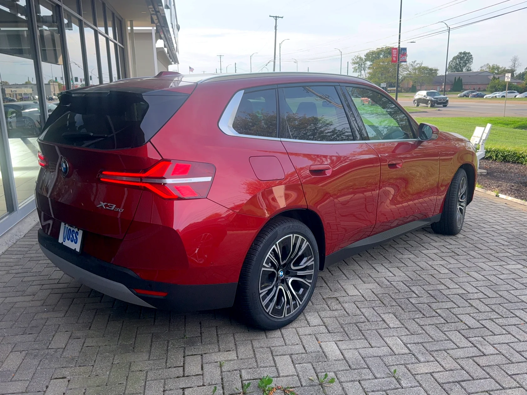 New 2026 Vegas Red Metallic BMW 30 xDrive image 3