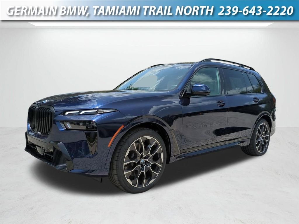 New 2027 Tanzanite Blue II Metallic BMW xDrive40i image 1