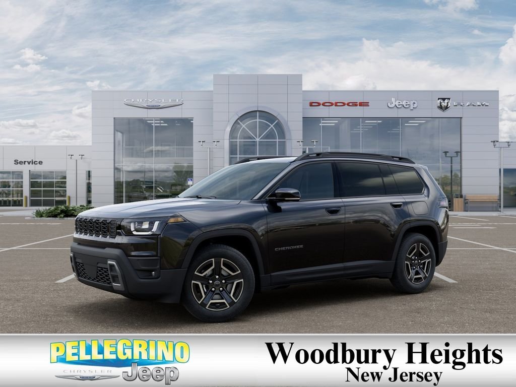 New 2026 Diamond Black Crystal Pearl-Coat Exterior Paint Jeep Limited image 2