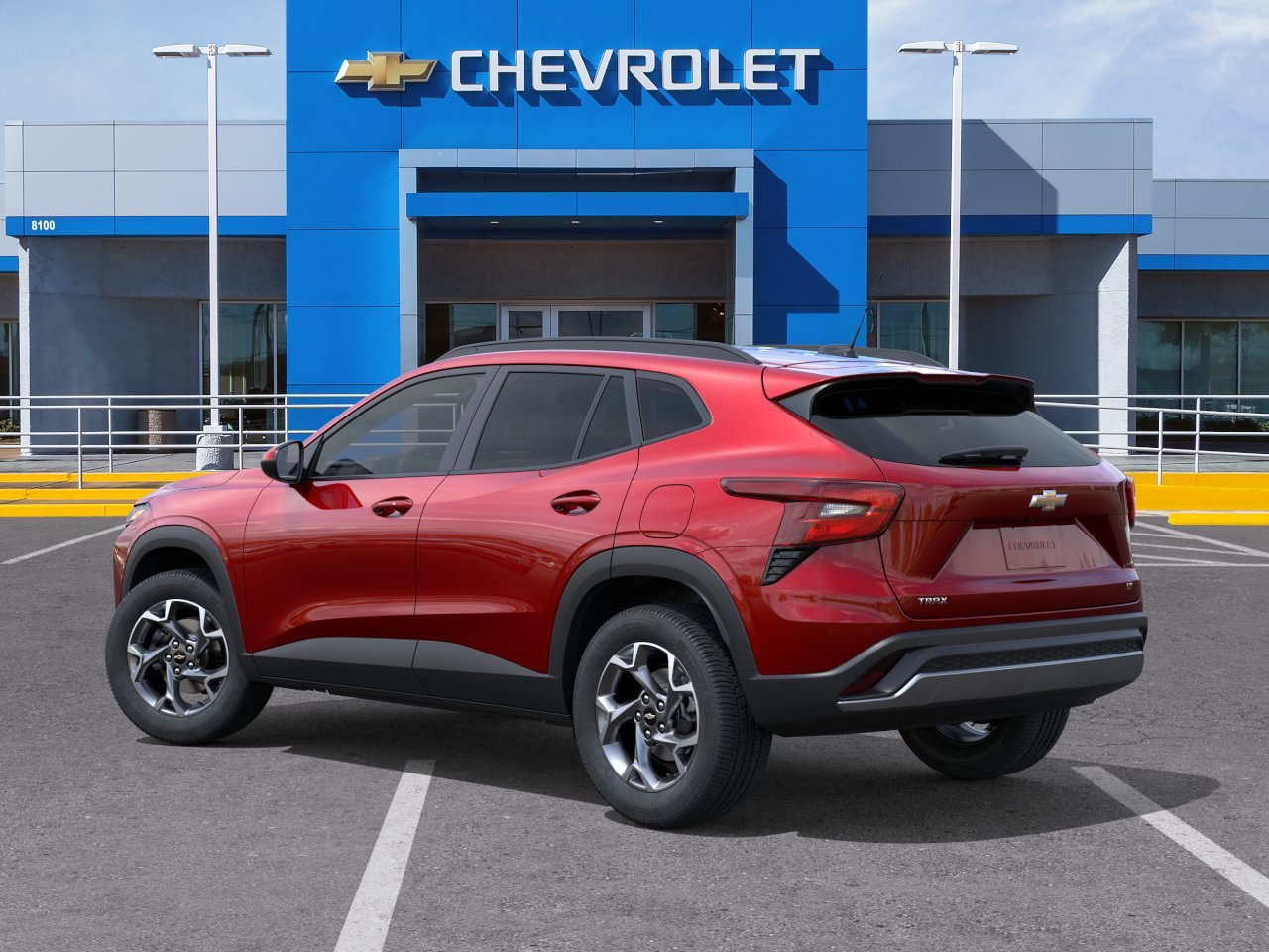 New 2026 Apex Red Chevrolet LT image 3