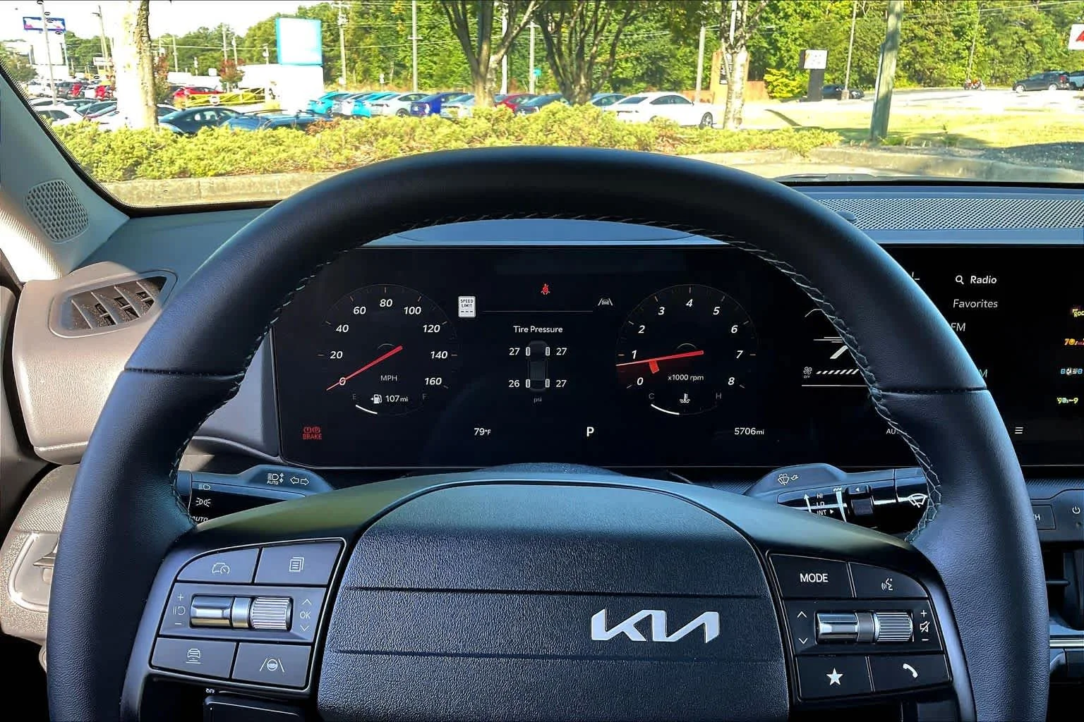Used 2025 Deep Sea Blue Kia EX image 25