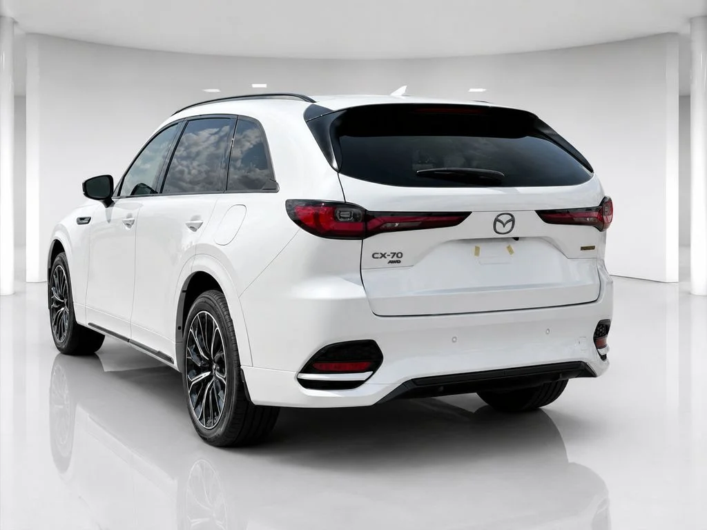New 2026 Rhodium White Premium Mazda 3.3 Turbo S Premium AWD image 3