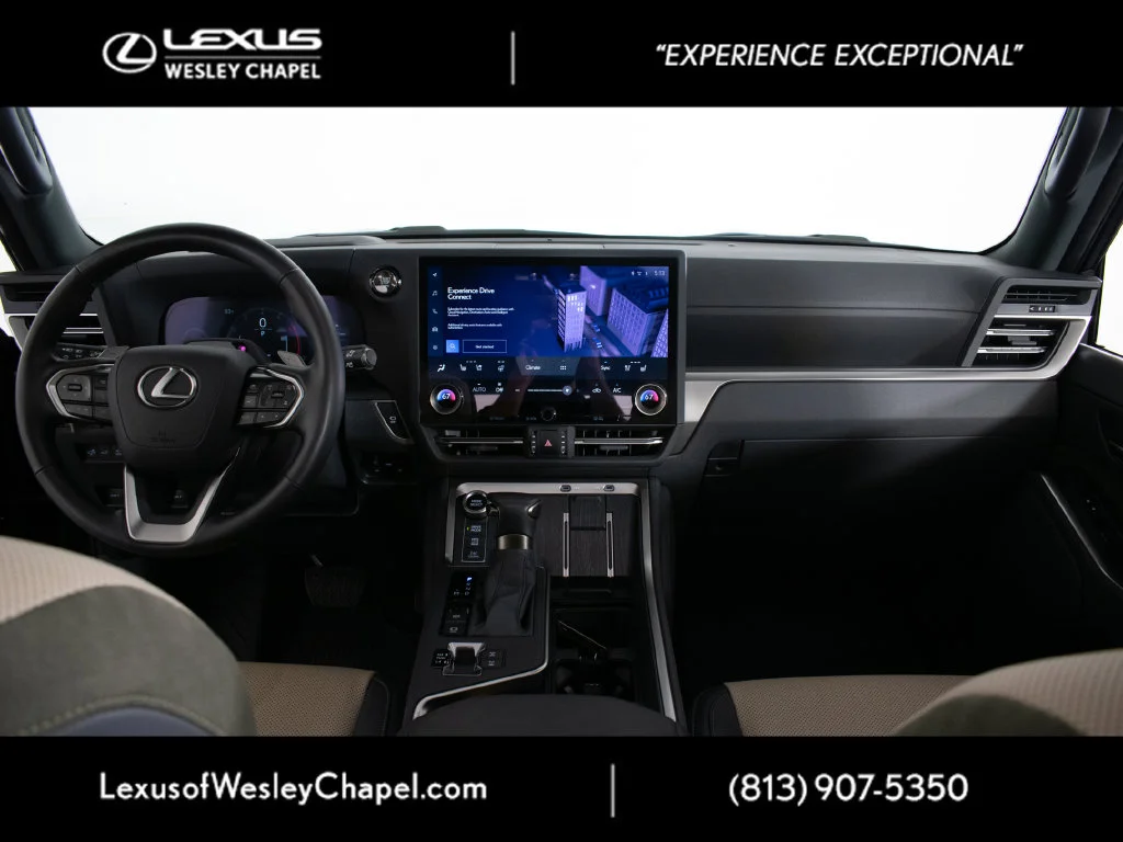 Certified Used 2025 Black Lexus 550 Overtrail image 16