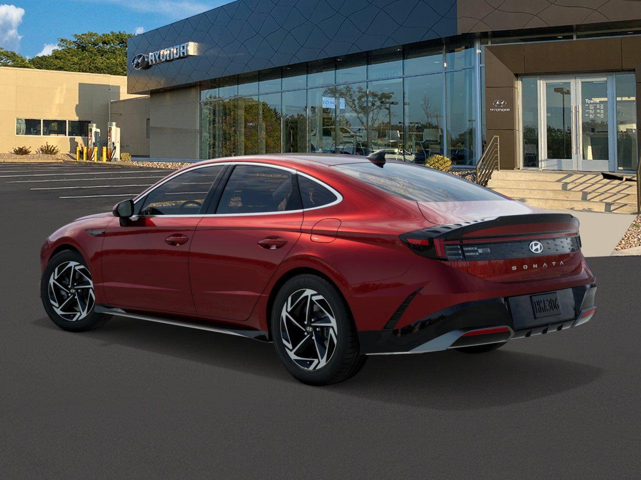 New 2026 Red Hyundai SEL Sport image 5