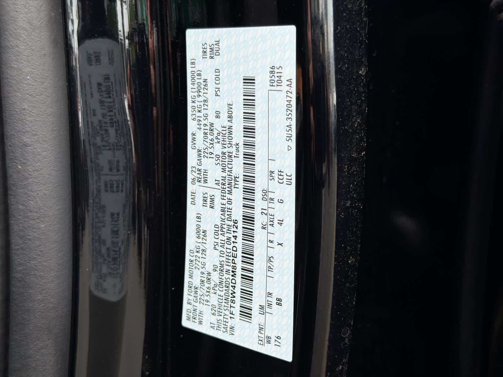 Used 2023 Agate Black Metallic Ford Platinum image 37