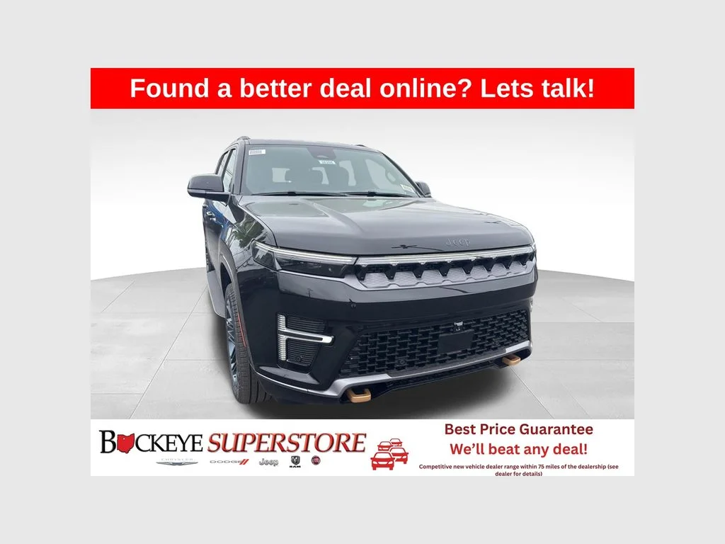 New 2026 High Gloss Black Exterior Paint Jeep Grand Wagoneer image 1