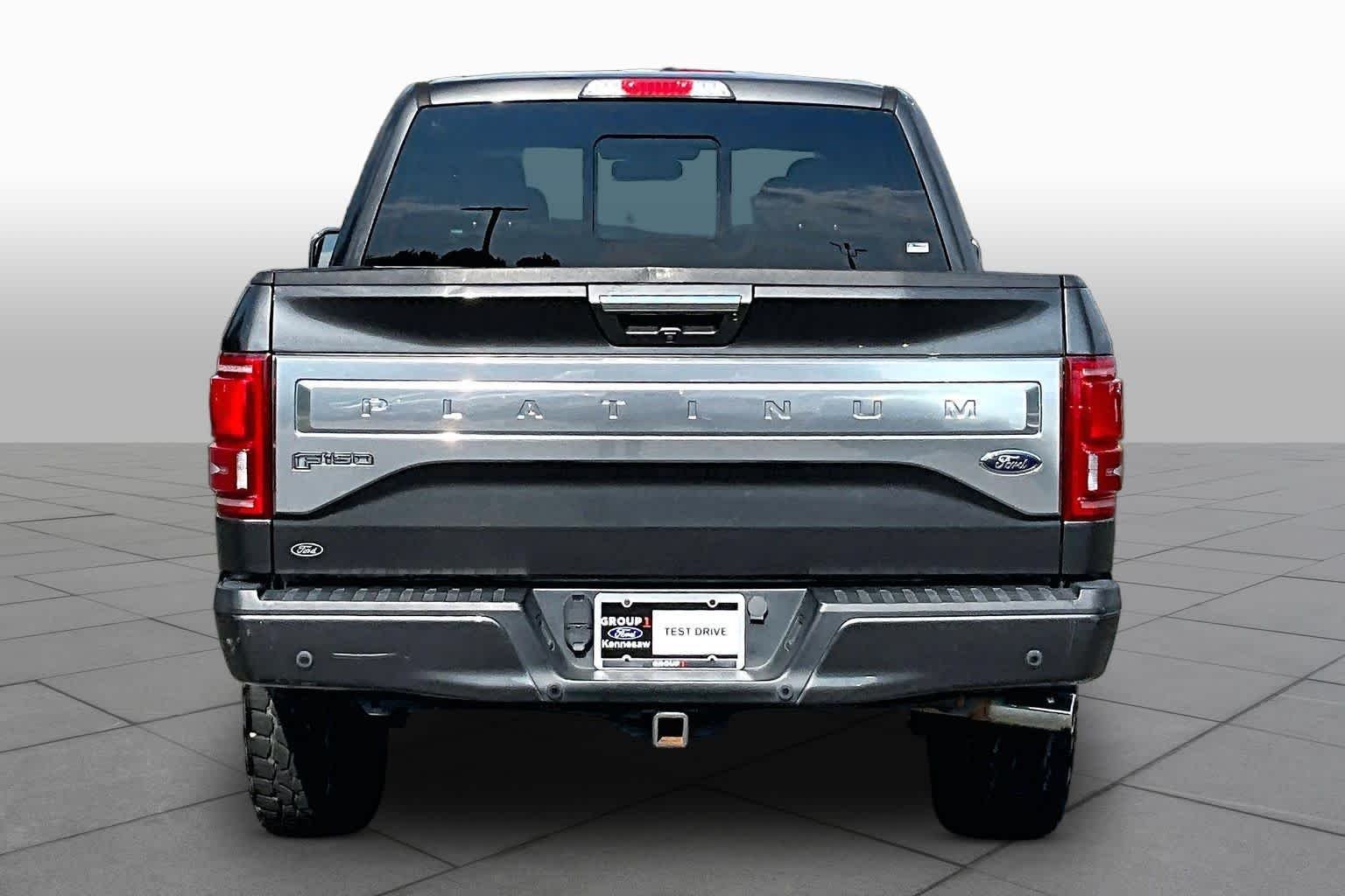 Used 2015 Magnetic Metallic Ford Platinum image 4