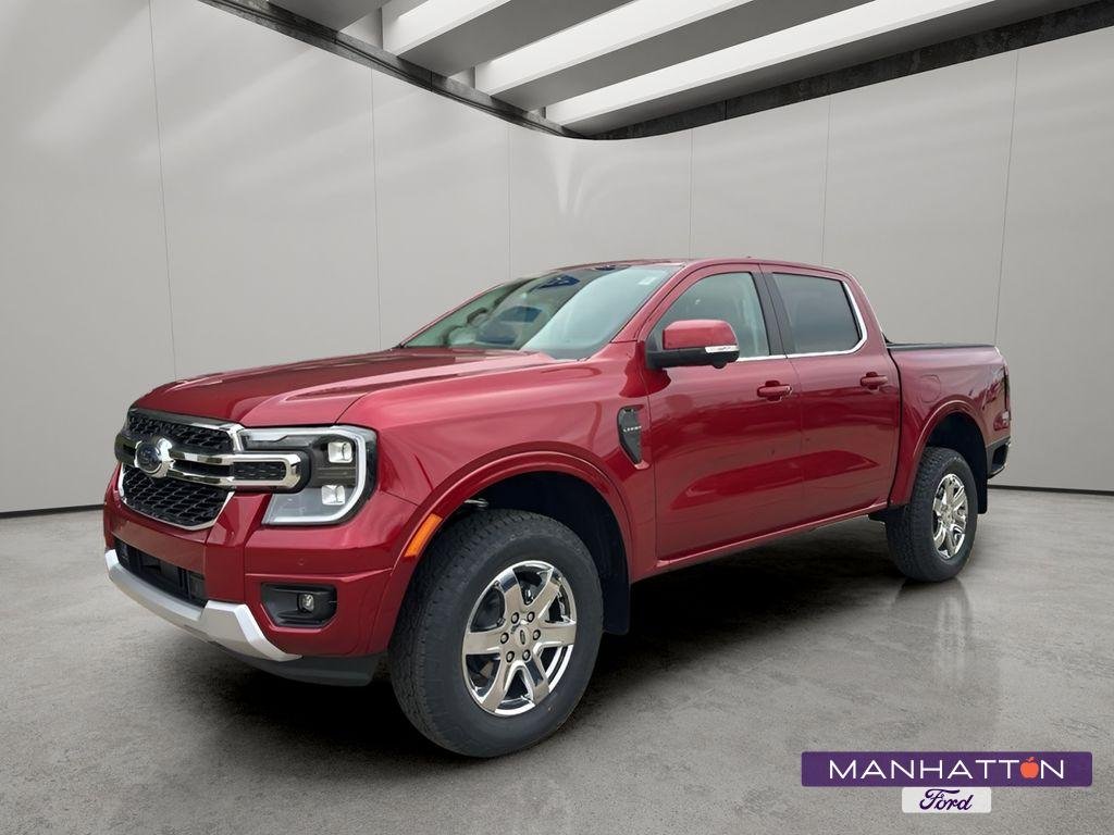 New 2025 Ruby Red Metallic Tinted Clearcoat Ford LARIAT® image 1