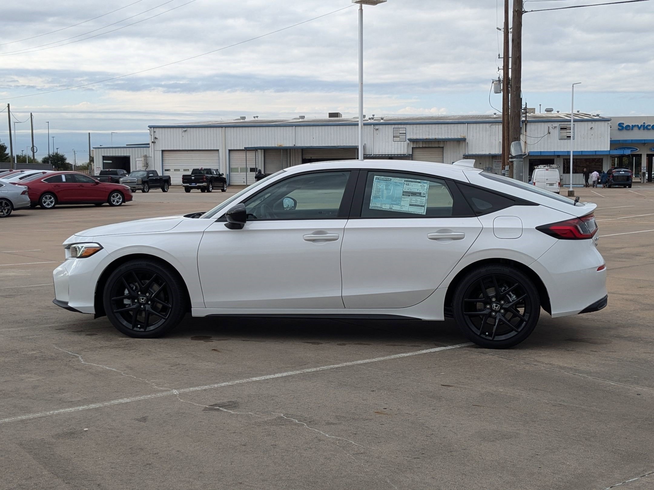 New 2026 Platinum White Pearl Honda Sport image 7
