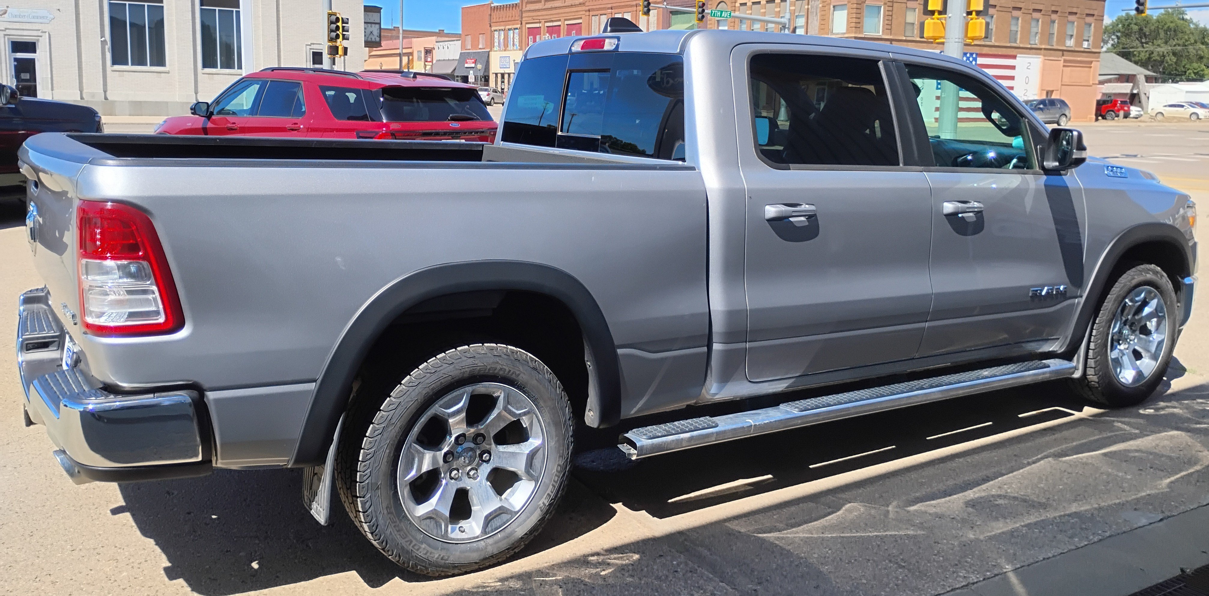 Used 2018 Granite Crystal Metallic Clearcoat Ram Big Horn image 5