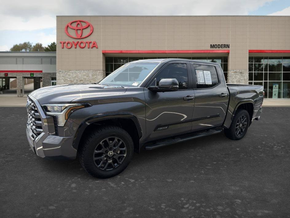 Used 2024 Magnetic Gray Metallic Toyota Platinum Hybrid image 1