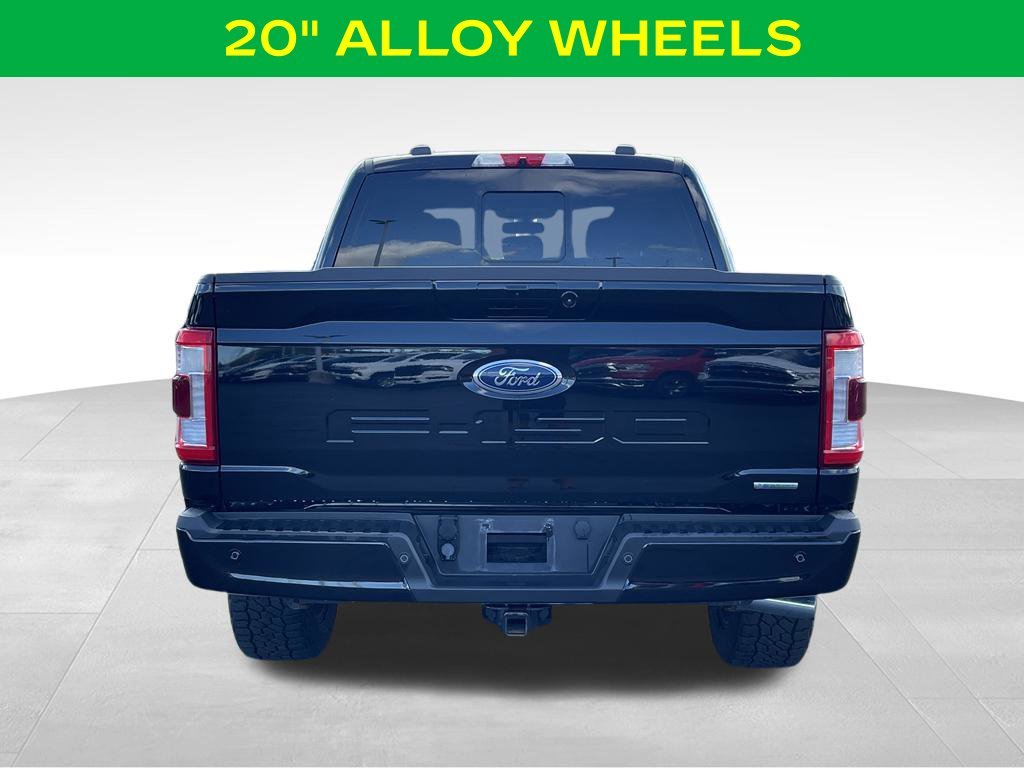 Used 2021 Agate Black Metallic Ford Lariat image 9
