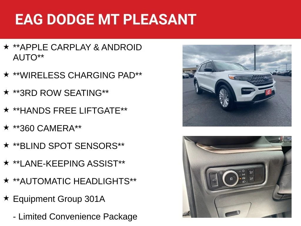Used 2023 White Ford Limited image 8