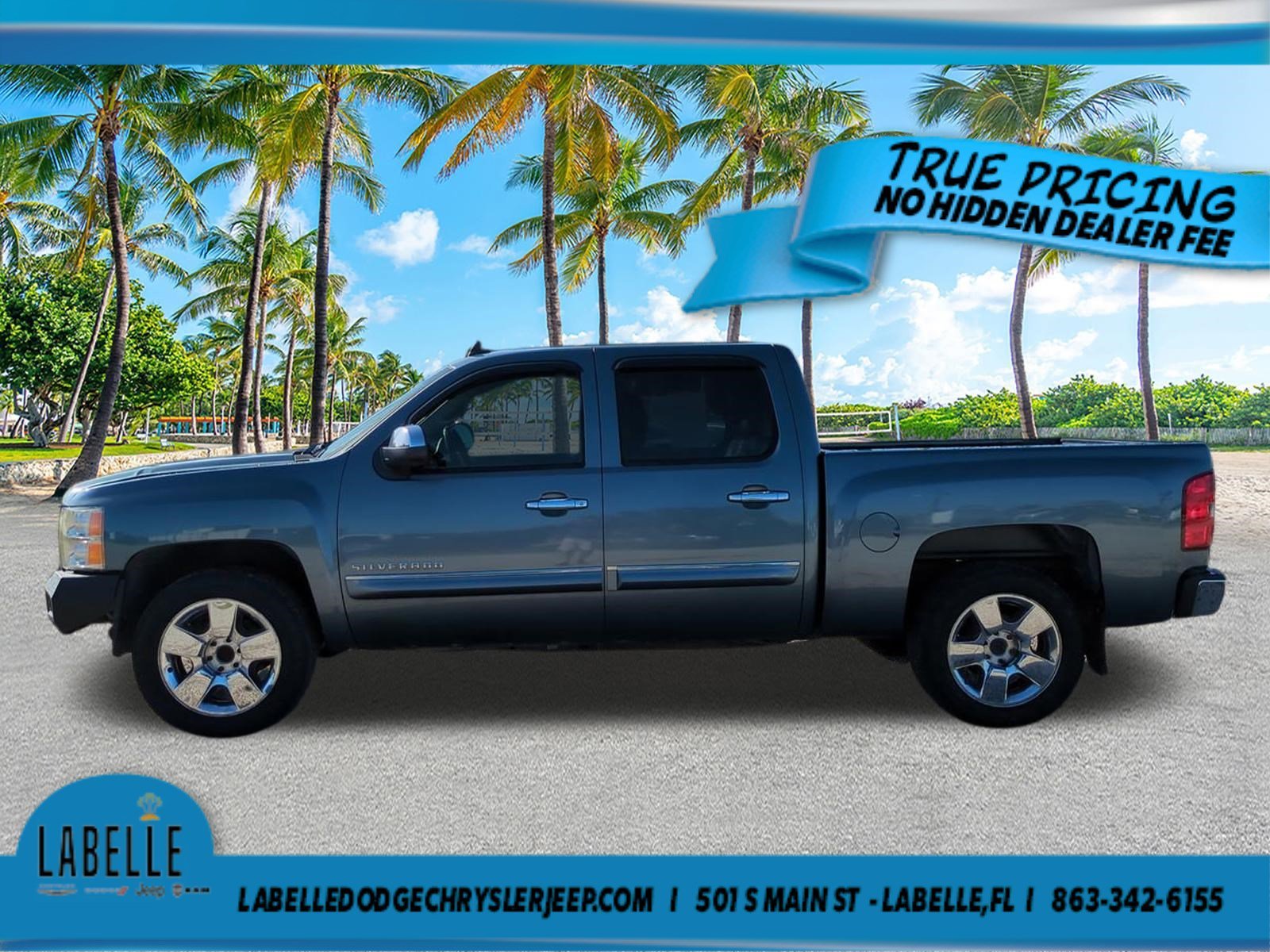 Used 2011 Blue Granite Metallic Chevrolet LT image 7