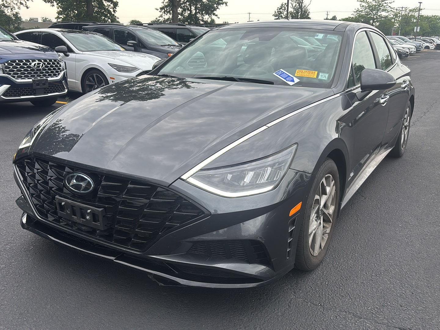 Used 2020 Portofino Gray Hyundai SEL image 3
