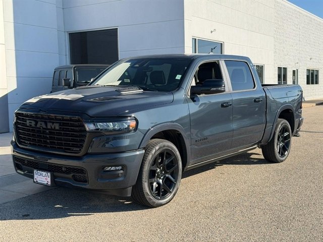 New 2027 Forged Blue Metallic Exterior Paint RAM Laramie image 1