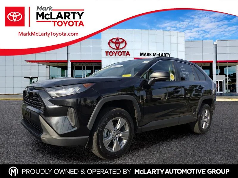 Used 2022 BLACK TOYOTA HYBRID LE AWD image 1