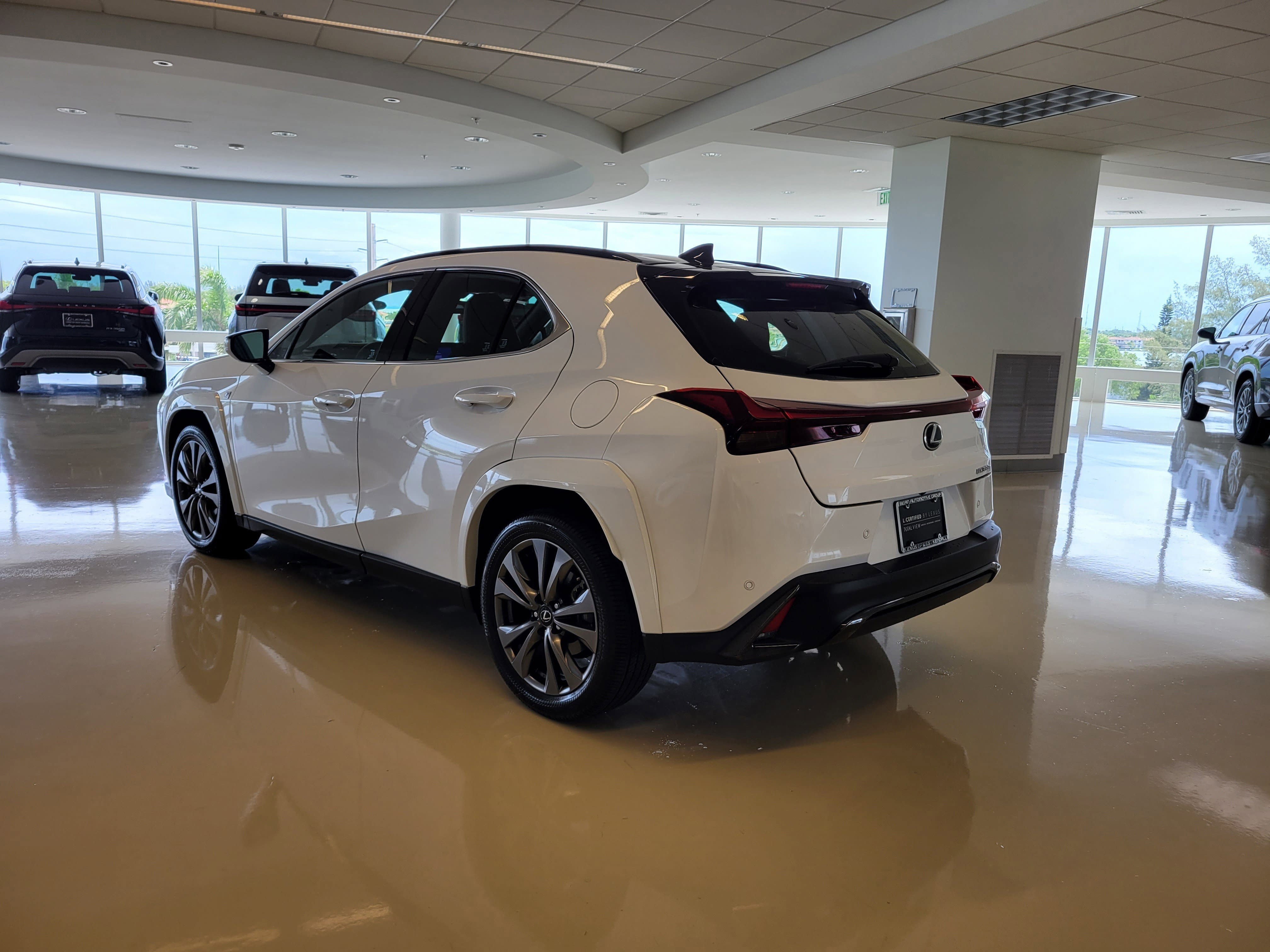 Certified Used 2025 Ultra White Lexus UX 300h F SPORT Design image 8