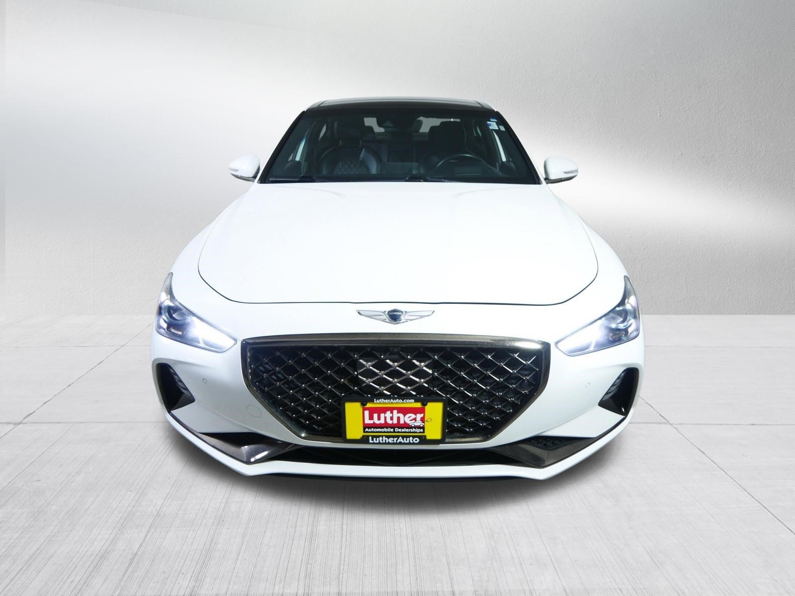 Used 2021 GENESIS G70 Standard with VIN KMTG34LE7MU074519 for sale in Golden Valley, Minnesota