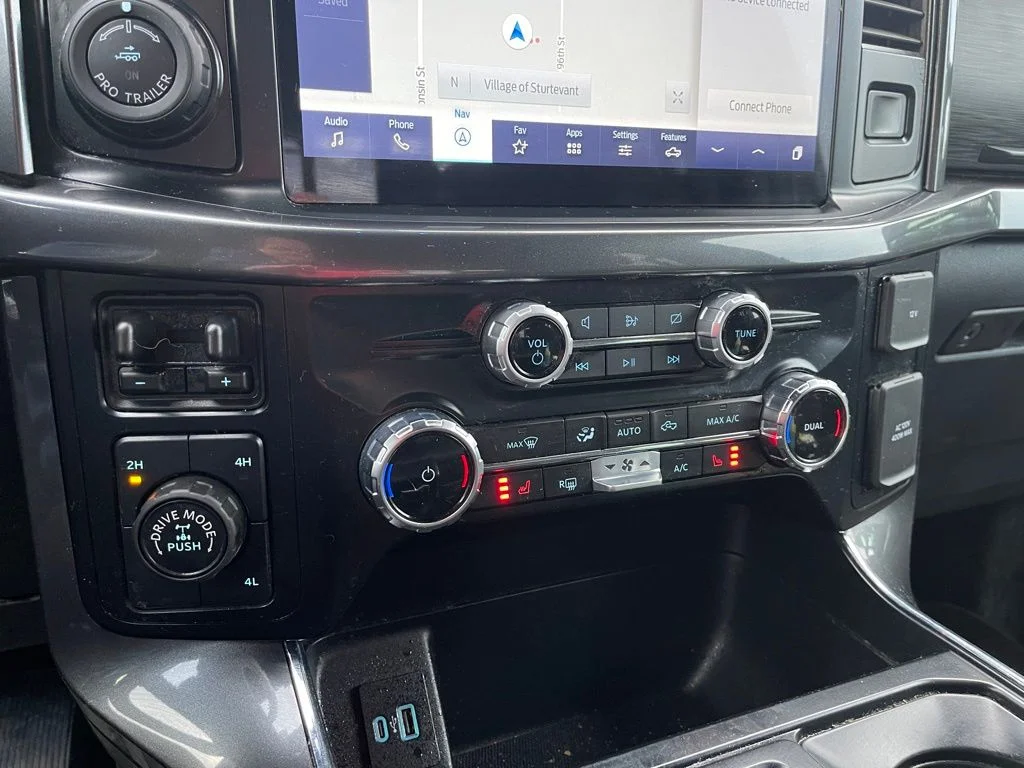 Used 2023 Carbonized Gray Metallic Ford XLT image 5