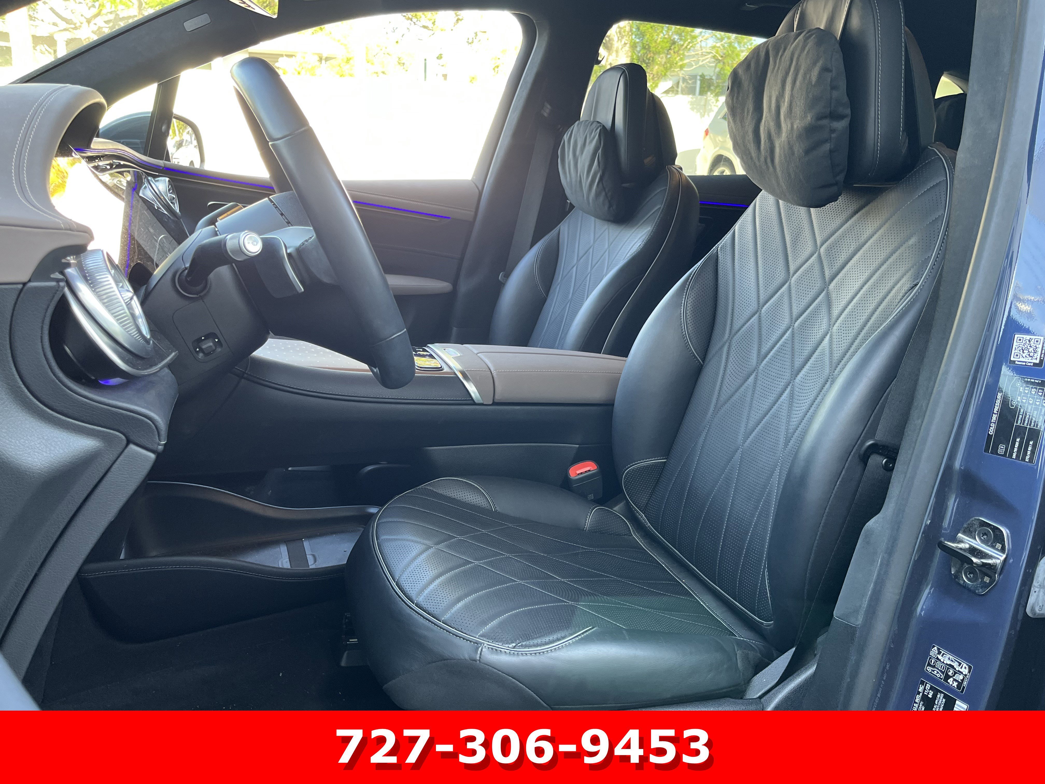 Certified 2023 Mercedes-Benz EQS SUV Base with VIN 4JGDM4EB6PA028621 for sale in Clearwater, FL