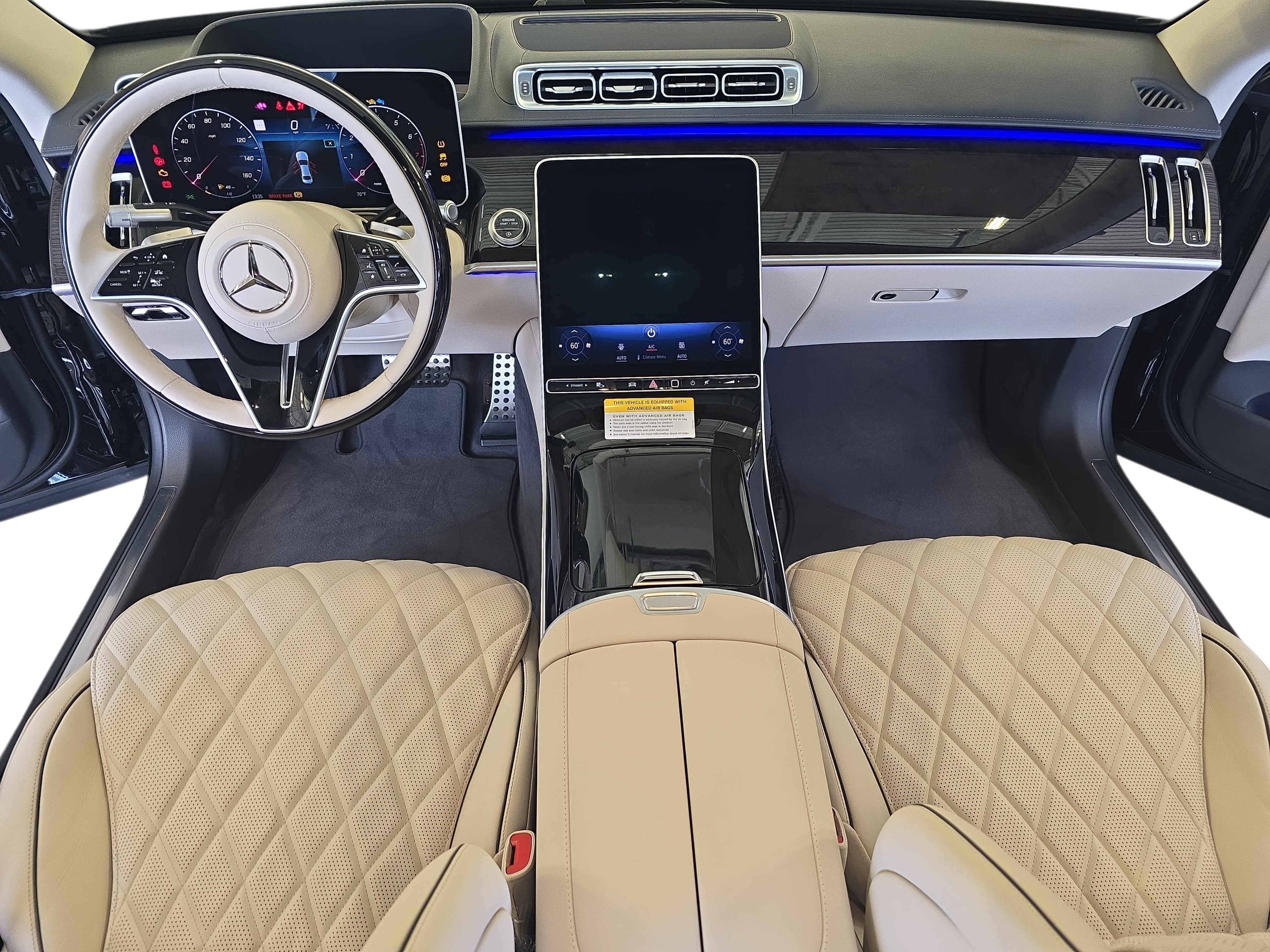 New 2026 Obsidian Black Metallic Mercedes-Benz S580 image 9