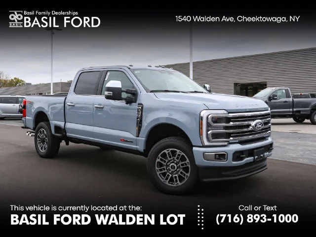 New 2027 Glacier Gray Metallic Tri-Coat Ford Platinum image 1