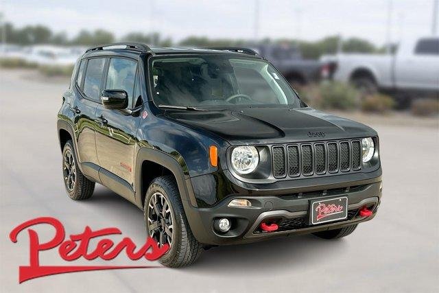 Used 2023 Black Jeep Trailhawk image 1