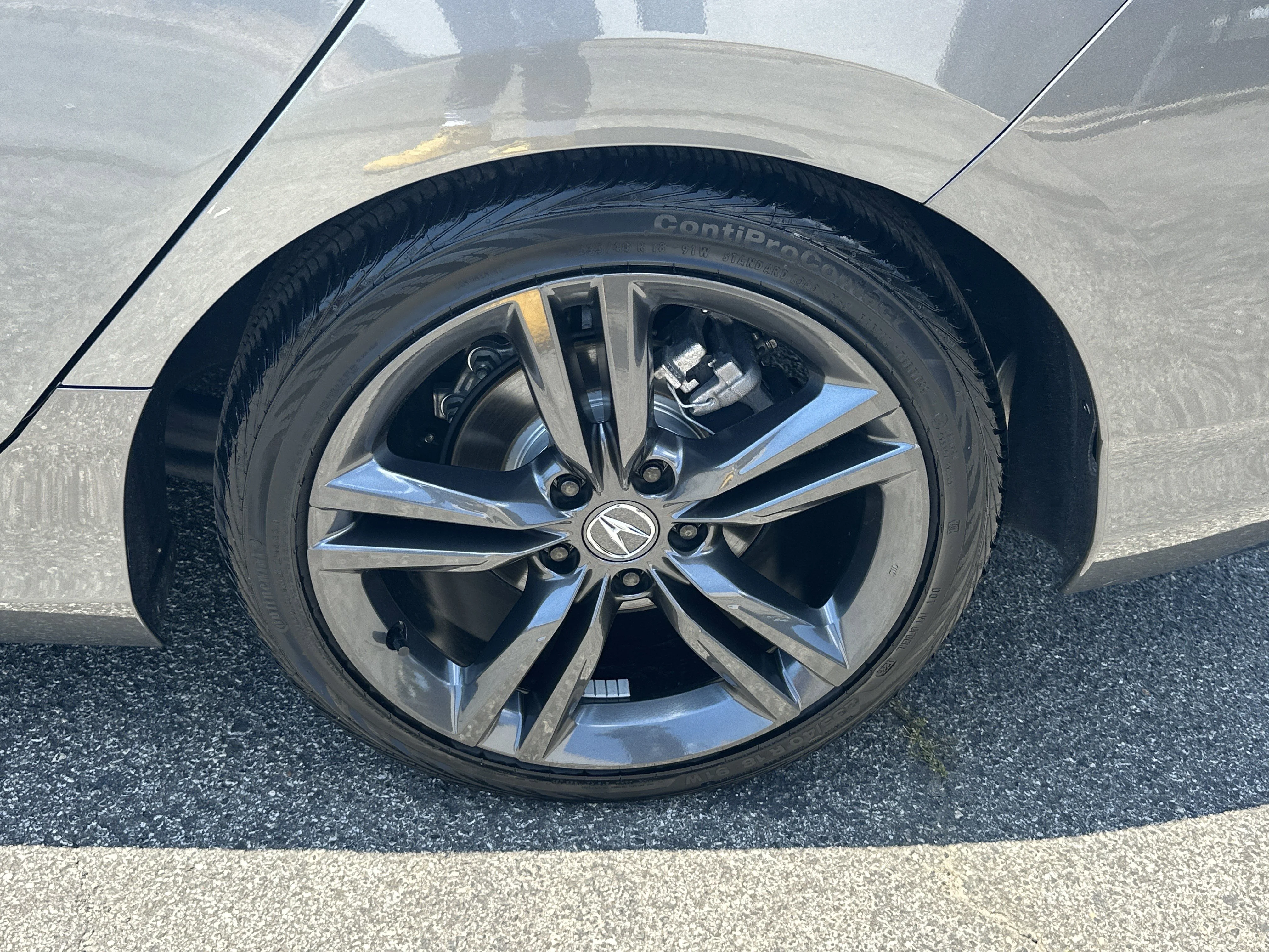 Certified Used 2025 Liquid Carbon Metallic Acura A-SPEC image 62