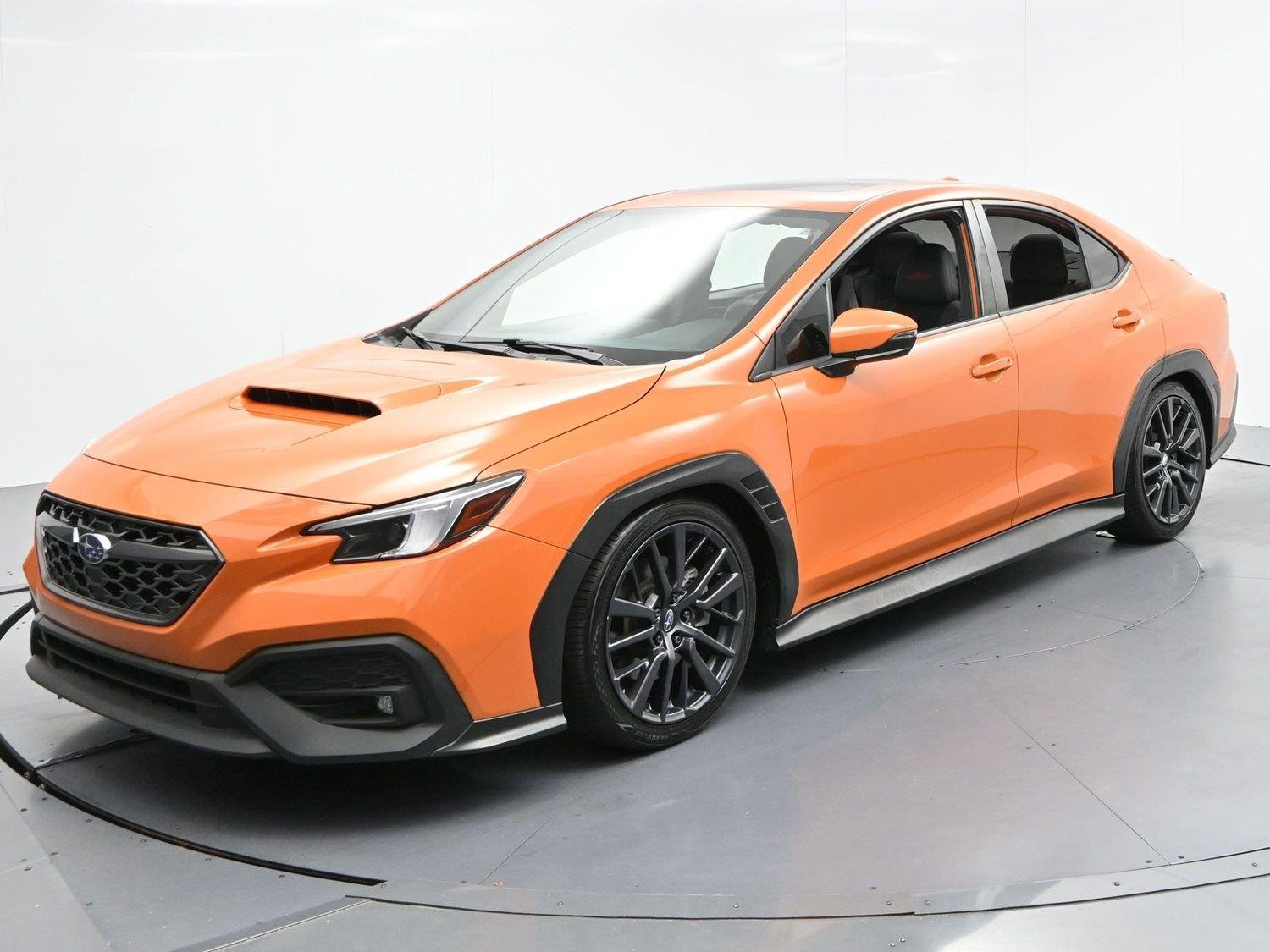Used 2022 Solar Orange Pearl Subaru Limited image 3
