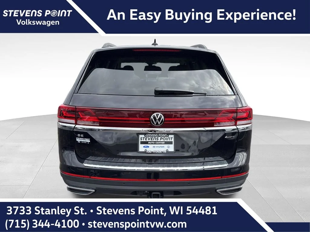 New 2026 Deep Black Pearl Volkswagen 2.0T SE w/Technology image 4