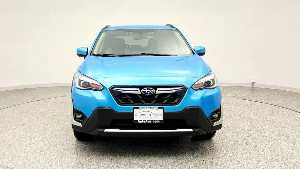 Used 2022 Lagoon Blue Pearl Subaru Hybrid CVT image 2