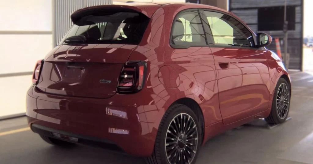 Used 2024 Red by (Red) FIAT Battery Electric image 2