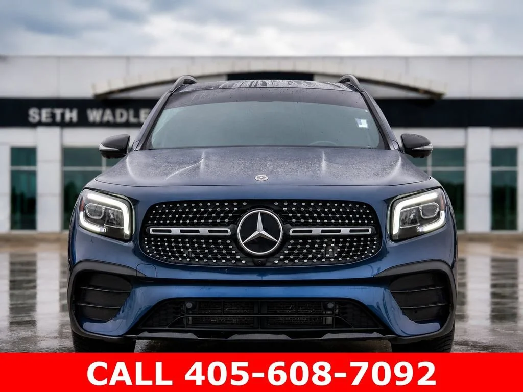 Used 2021 Blue Mercedes-Benz GLB 250 image 2