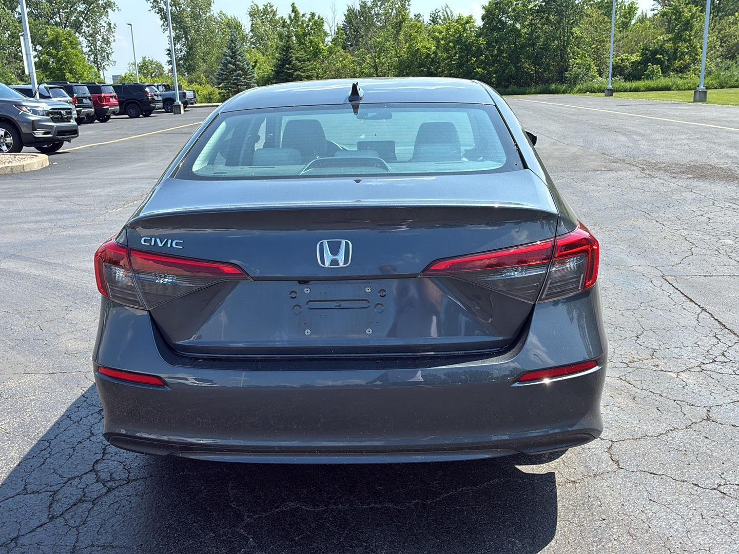 Used 2024 Meteorite Gray Metallic Honda EX image 17