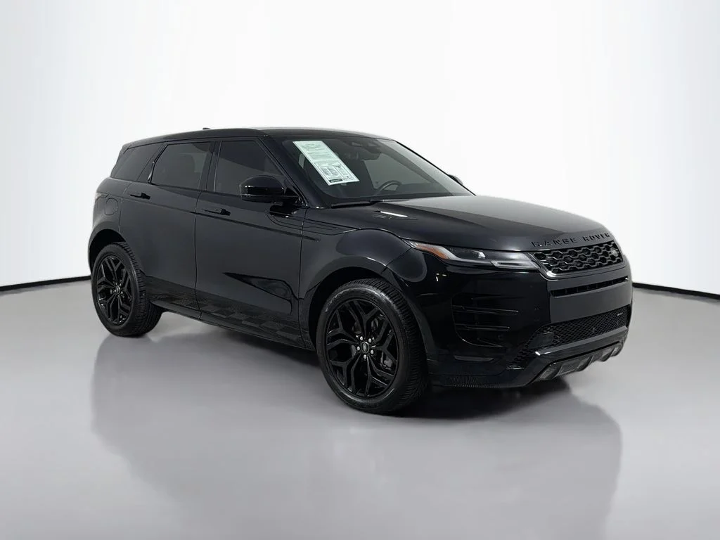 Certified Used 2023 Black Land Rover R-Dynamic SE image 3