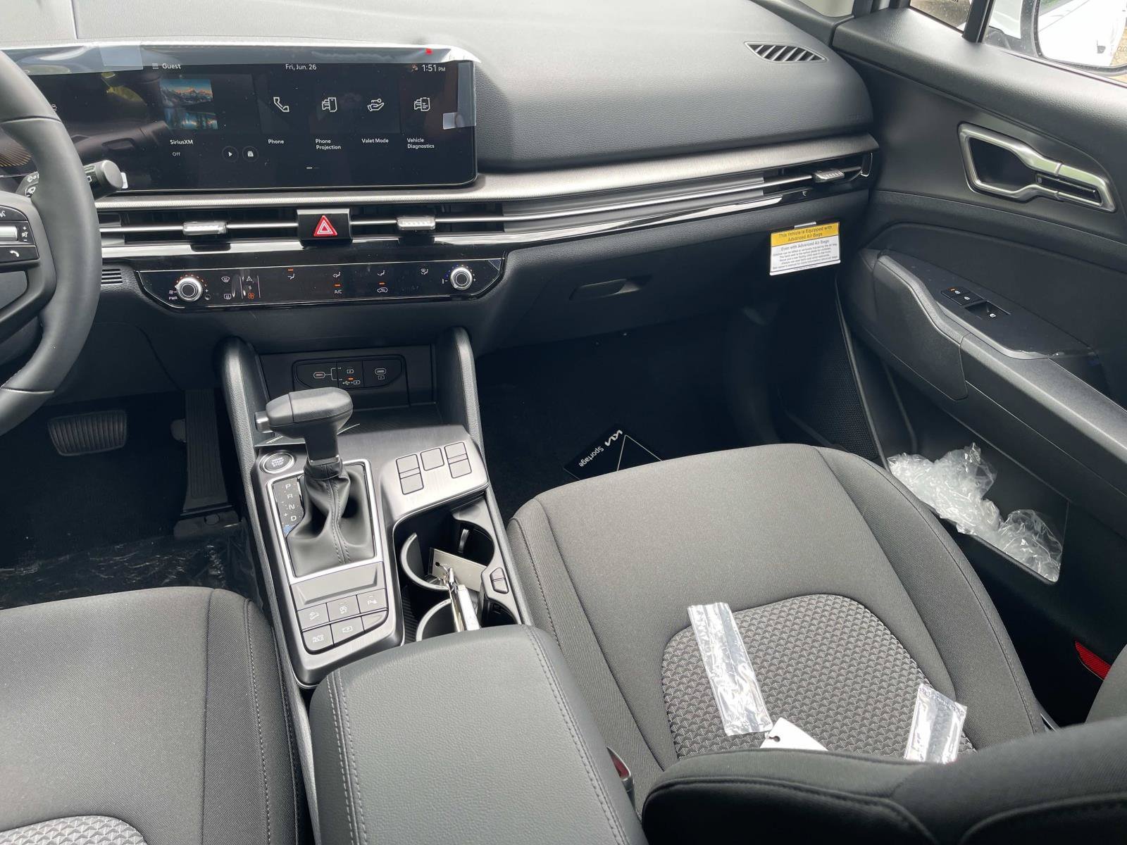 New 2026 Glacial White Pearl Kia LX image 14