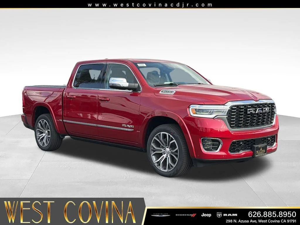 New 2026 Molten Red Pearl-Coat Exterior Paint RAM Tungsten image 7