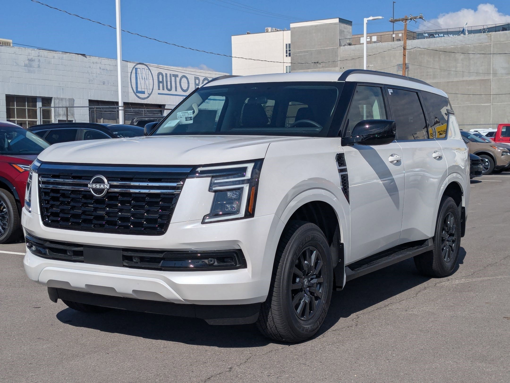 New 2026 Aspen White Tricoat Nissan SV image 8