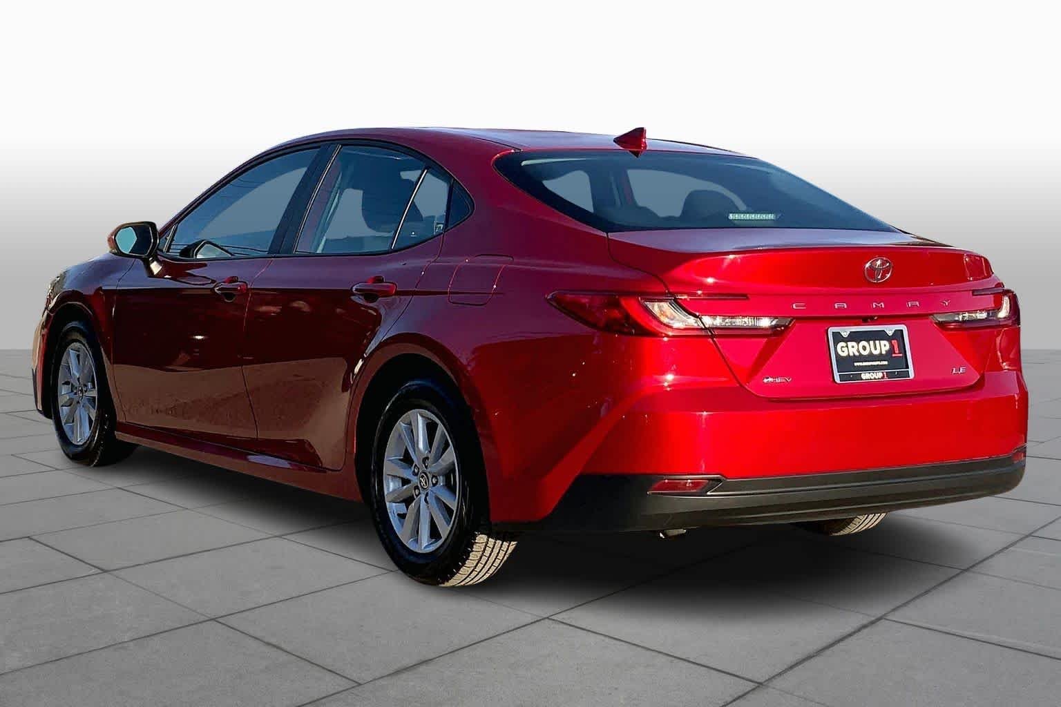 Used 2025 Supersonic Red Toyota LE image 12