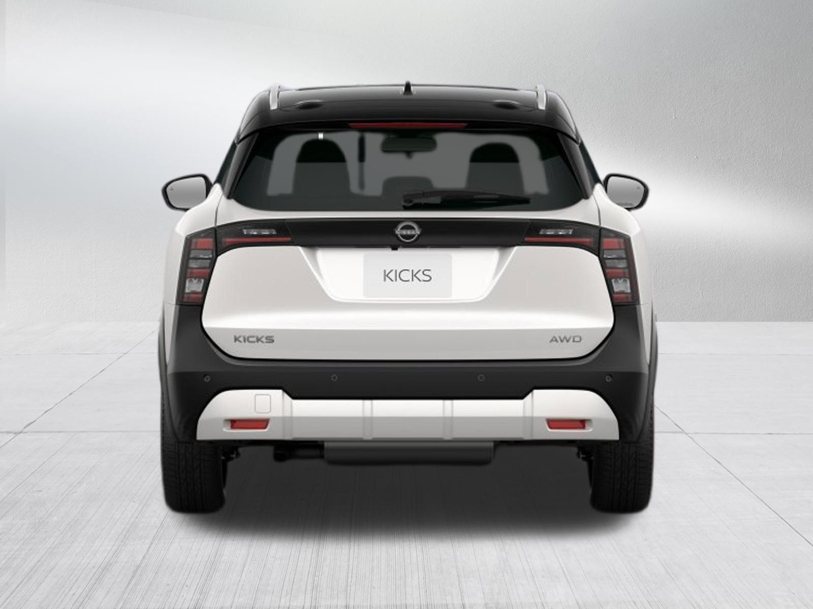 New 2026 Aspen White TriCoat / Super Black Two-tone Nissan SV image 6