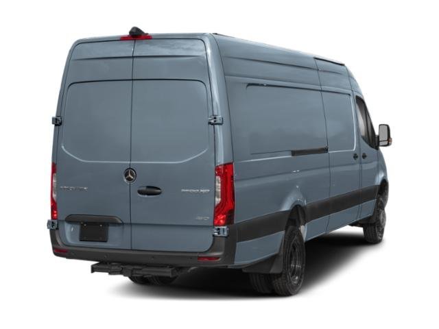 New 2026 Obsidian Black Metallic Mercedes-Benz 3500XD High Roof I4 Diesel HO 170 Extended RWD image 2