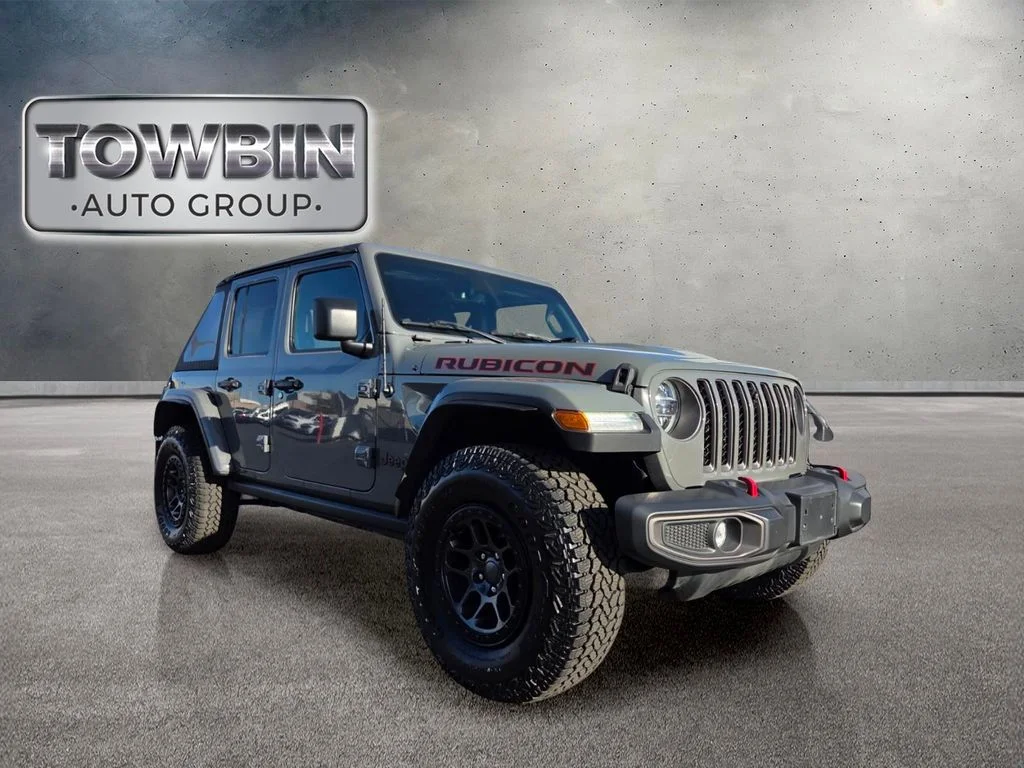 Used 2021 Gray Jeep Unlimited Rubicon image 2