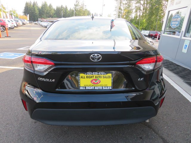 Used 2025 Midnight Black Metallic Toyota LE image 4