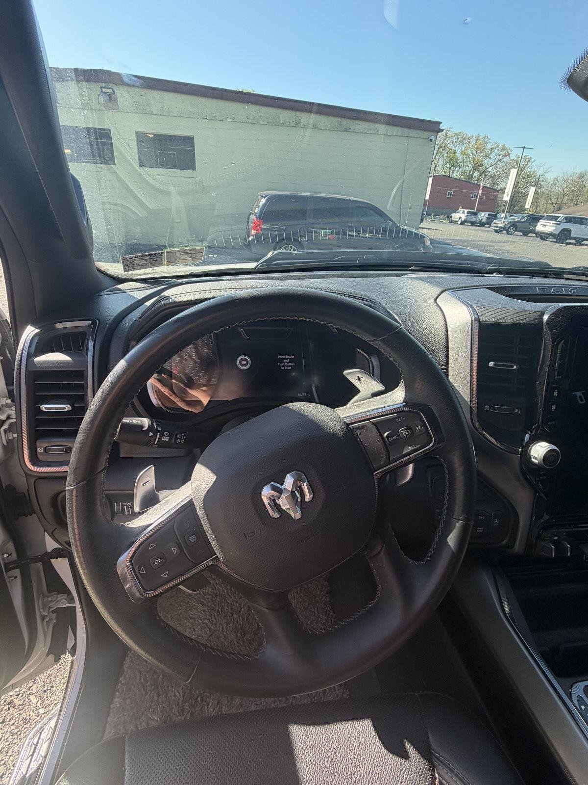 Used 2024 Bright White Clearcoat Ram Rebel image 11