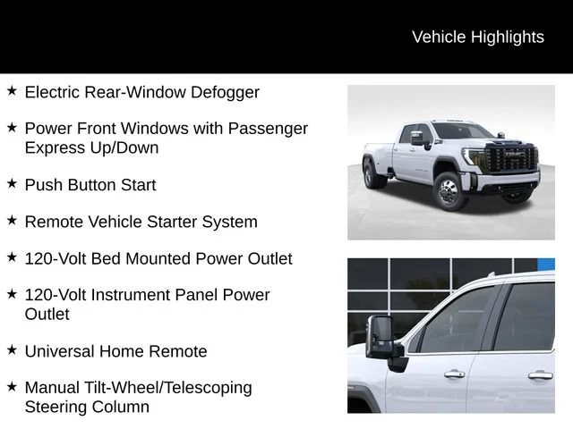 New 2026 Glacier White Tricoat GMC Denali Ultimate DRW image 16