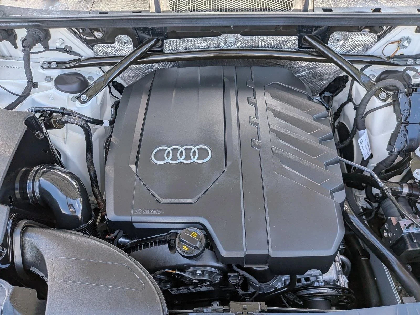 Used 2021 Glacier White Metallic Audi Premium Plus image 23