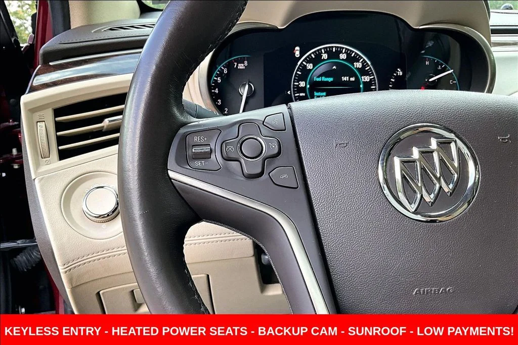 Used 2016 Red Buick Leather Group image 11