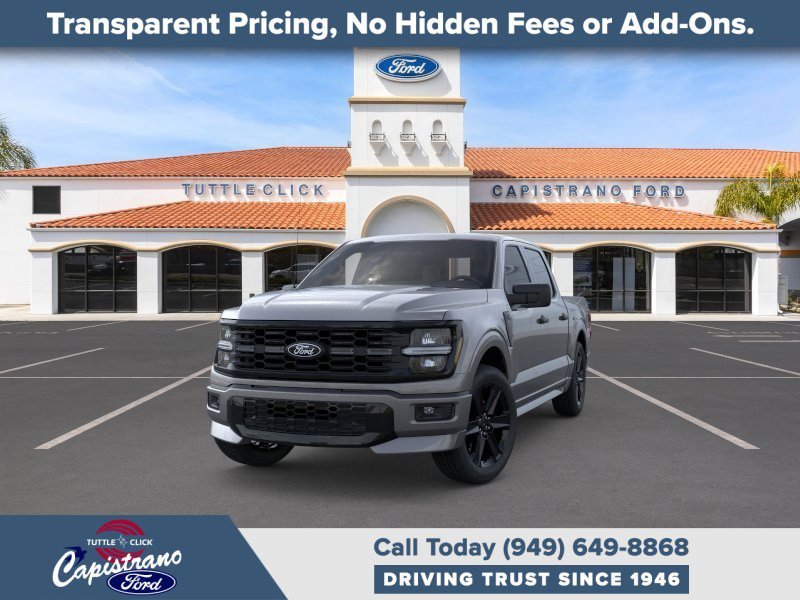New 2025 Carbonized Gray Metallic Ford STX image 2